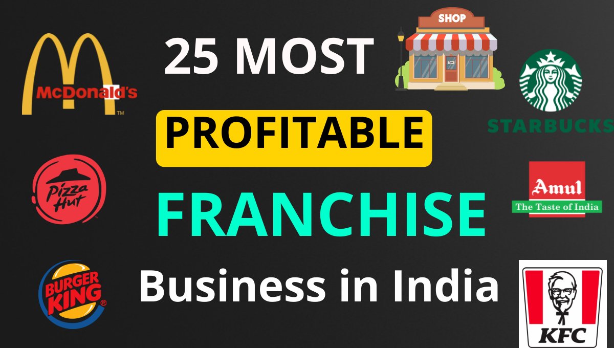 Top 25 Best franchise business in India भारत में सबसे अच्छी फ्रेंचाइजी कौन-कौन सी है।